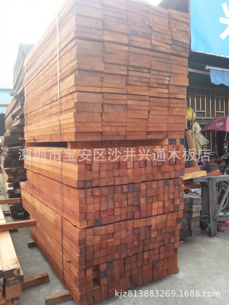 景觀園林地板 花架 涼亭木料批發 深圳廠傢 紅木菠蘿格工廠,批發,進口,代購