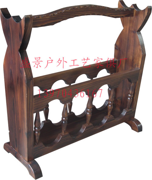 廠傢直銷實木歐式室內，陽臺移動花盆架子工廠,批發,進口,代購