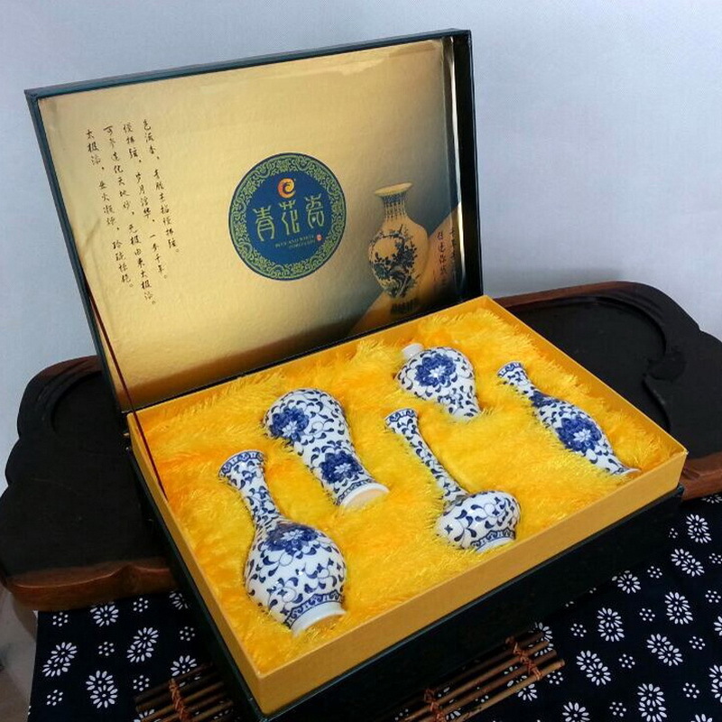 景德鎮陶瓷 手工陶瓷小花器 傢居飾品 工藝品陶瓷花插花瓶 迷你工廠,批發,進口,代購