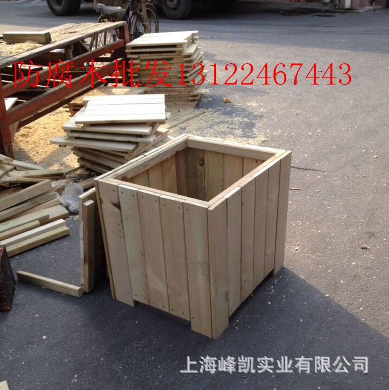 供應防腐木花箱 可定做 質量保證工廠,批發,進口,代購