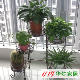 華夢 鐵藝花架 落地式 花盆架 陽臺五合花架 歐式仿古 鐵藝 花架批發・進口・工廠・代買・代購
