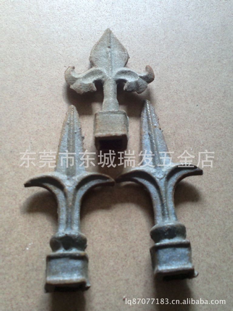 鑄鐵槍花，鑄鐵槍尖，圍墻用槍花，欄桿槍尖，鑄造鐵藝工廠,批發,進口,代購