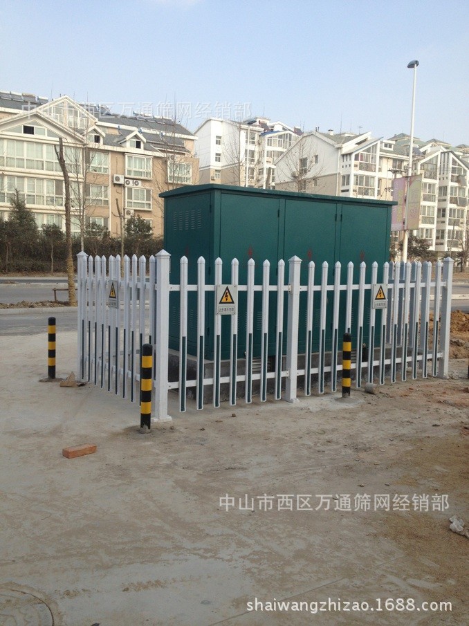 塑鋼圍欄 PVC塑鋼護欄 園林防護攔 變壓器圍欄批發・進口・工廠・代買・代購