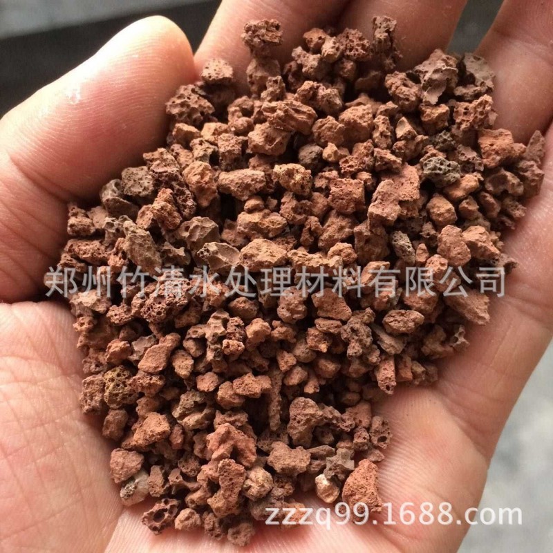 多肉專用火紅色火山巖，孔隙率大，25公斤起批批發・進口・工廠・代買・代購