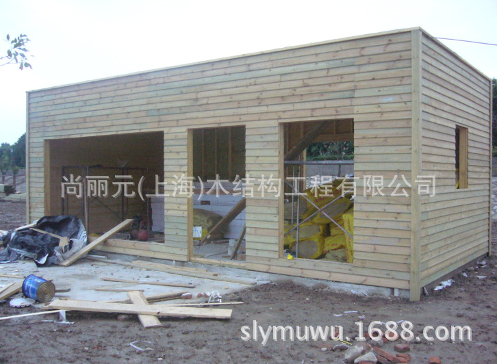 小木屋實木房子木別墅定製 樓頂木屋露臺木屋防腐木屋環保木材料批發・進口・工廠・代買・代購