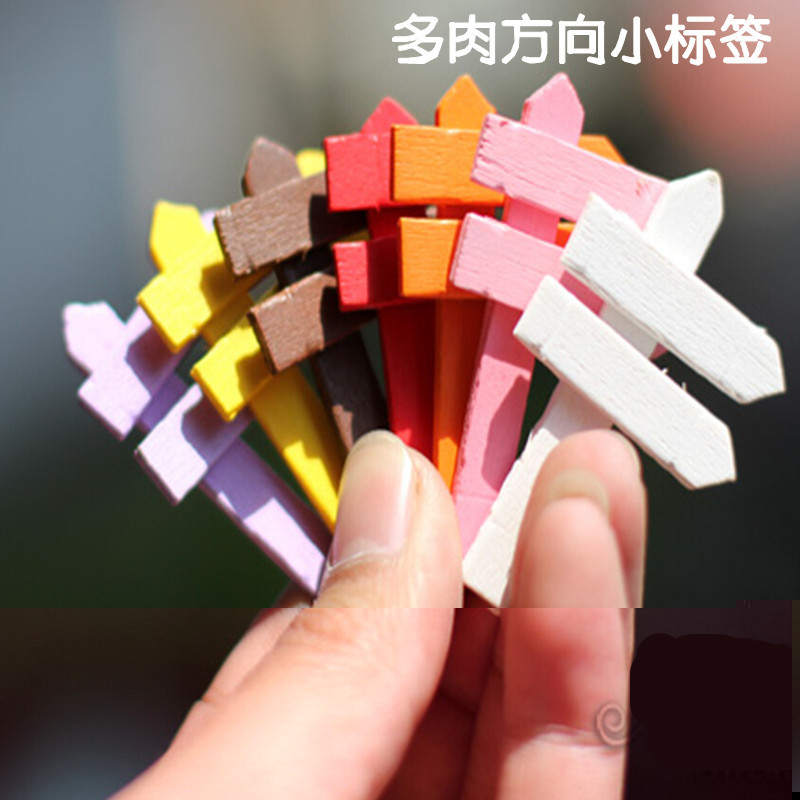 方向迷你標簽 彩色方向標花卉插地標簽盆景園藝標簽工廠,批發,進口,代購