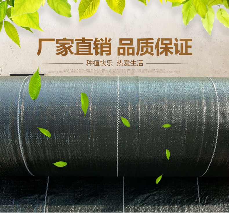 【廠傢直銷】園藝地佈黑色大棚地佈農用防草保濕地佈 防草佈工廠,批發,進口,代購