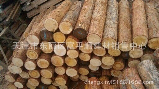 天津長期對外加工定製工程園林綠化木樁，圓木樁等木製品工廠,批發,進口,代購