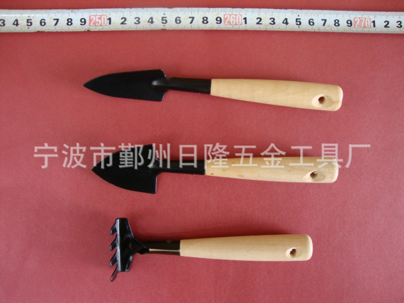 園林鏟 供應優質迷你木柄園林鏟  3件套園林鏟 園林工具批發・進口・工廠・代買・代購