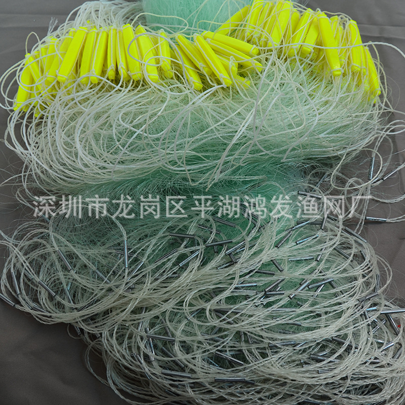 促銷優質 漁網 6指2米高82米長沉網 綠網 漁具 抓捕設備工廠,批發,進口,代購