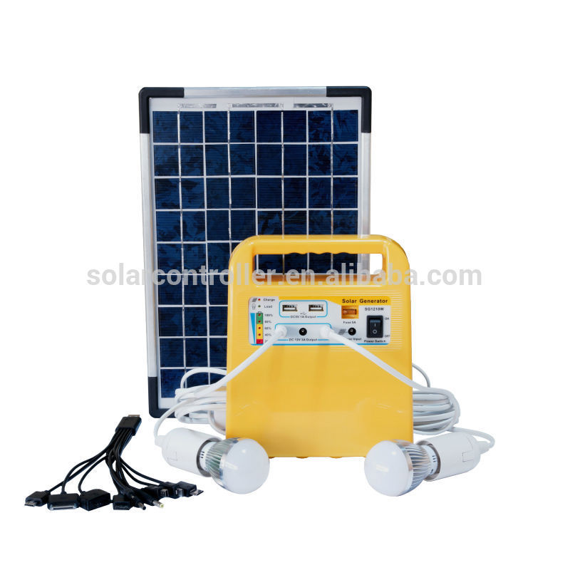 7AH 便攜式太陽能發電系統 傢用 戶外活動用太陽能照明系統工廠,批發,進口,代購