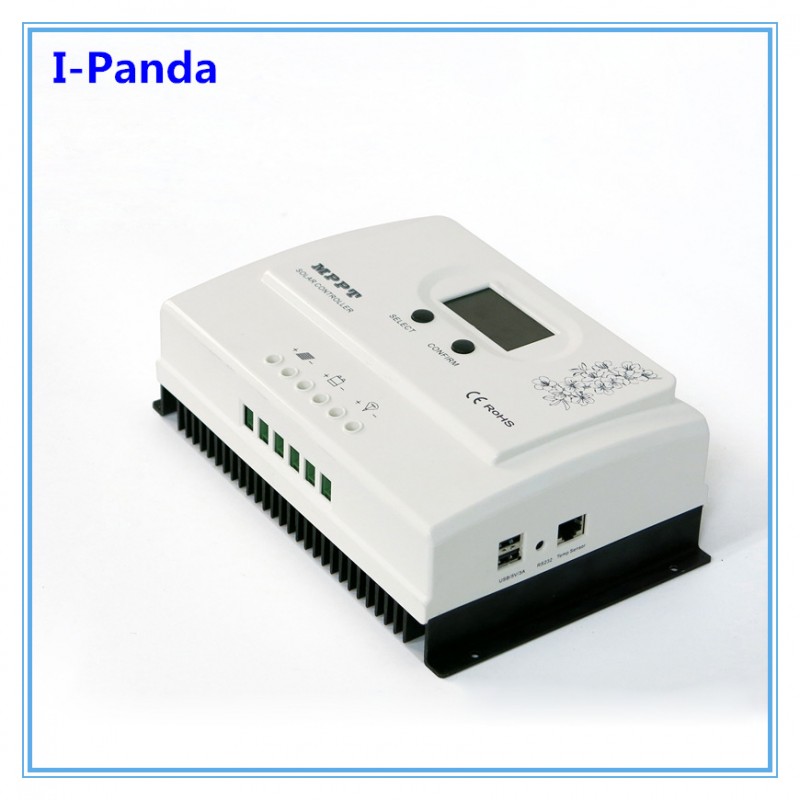 MPPT太陽能控製器12V/24V 20A30A40A50A自散熱LCD顯示太陽控製器批發・進口・工廠・代買・代購