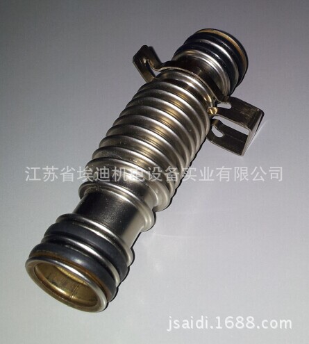 太陽能熱水器吸熱板用一體型不銹鋼彈性波紋管組件工廠,批發,進口,代購