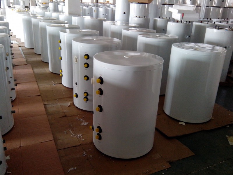 100L120L150L搪瓷盤管保溫儲水罐 太陽能 壁掛爐 地源熱泵工廠,批發,進口,代購