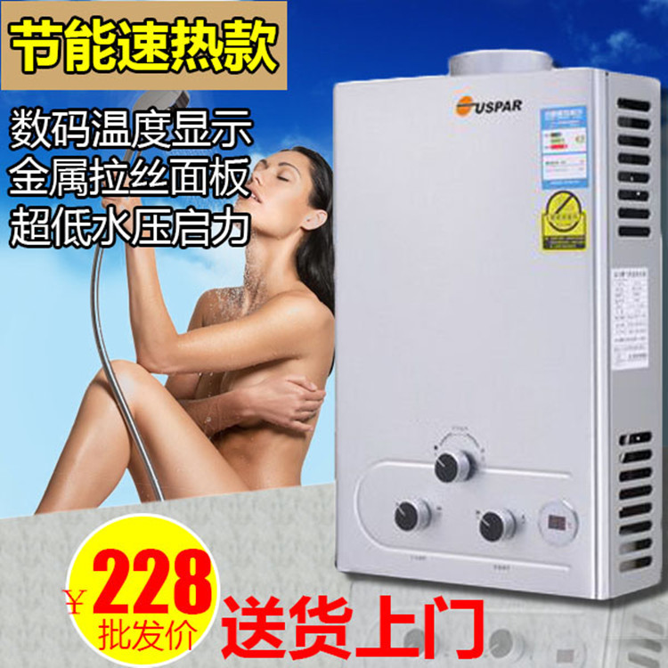 熱水器燃氣熱水器天然氣10L液化氣熱水器強排12L即熱式熱水器批發工廠,批發,進口,代購