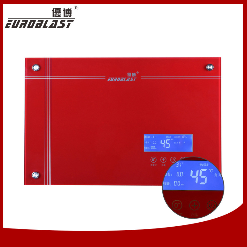 熱水器 即熱式 恒溫優博E5恒溫負離子即熱式電熱水器迷你熱水器工廠,批發,進口,代購
