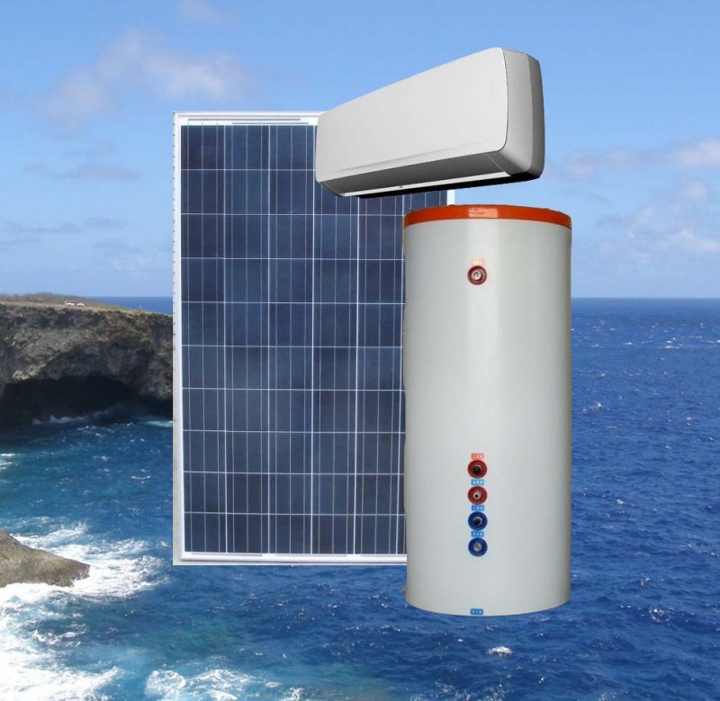 太陽能空調熱泵熱水器 蓄能型冷熱水機一體機工廠,批發,進口,代購