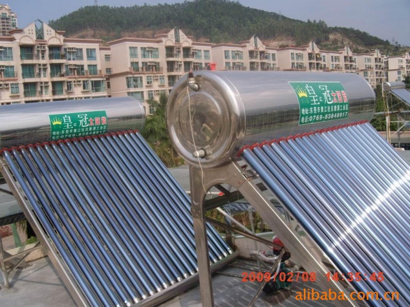 供應傢庭安全節能真空管太陽能熱水器工廠,批發,進口,代購