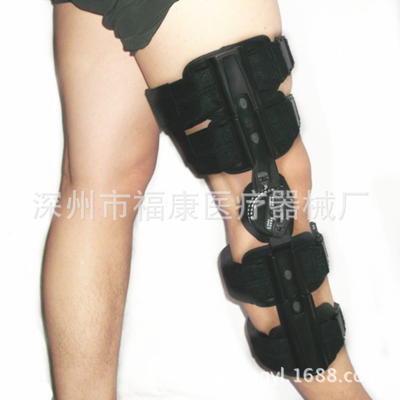 廠傢供應醫用長短可調膝關節固定支具 膝關節矯形器膝部損傷支具工廠,批發,進口,代購