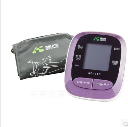 康尚電子血壓計QD-116上臂式全自動血壓機器傢用正品精準血壓機批發・進口・工廠・代買・代購