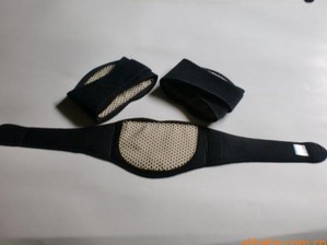 托瑪琳自發熱護頸 自發熱全黏護頸 可接外單來樣定做工廠,批發,進口,代購