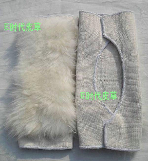 皮草真羊皮毛護膝皮草兔毛冬季超保暖羊絨彈力松緊分開式工廠,批發,進口,代購