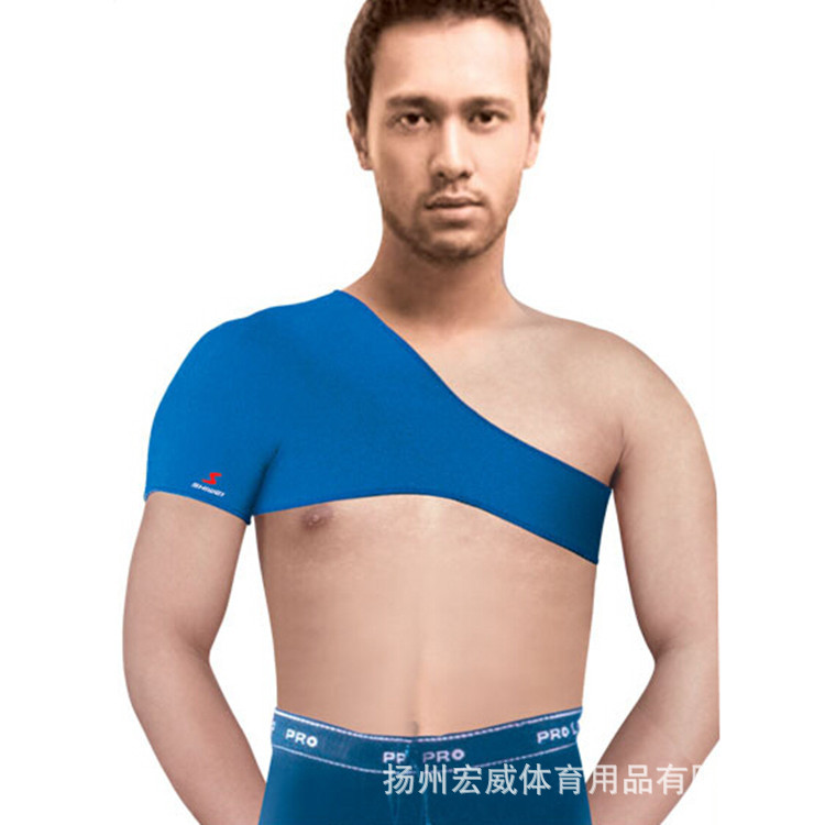 護具廠傢定做 士威 SBR潛水佈保暖加壓固定排球健身運動單雙護肩工廠,批發,進口,代購
