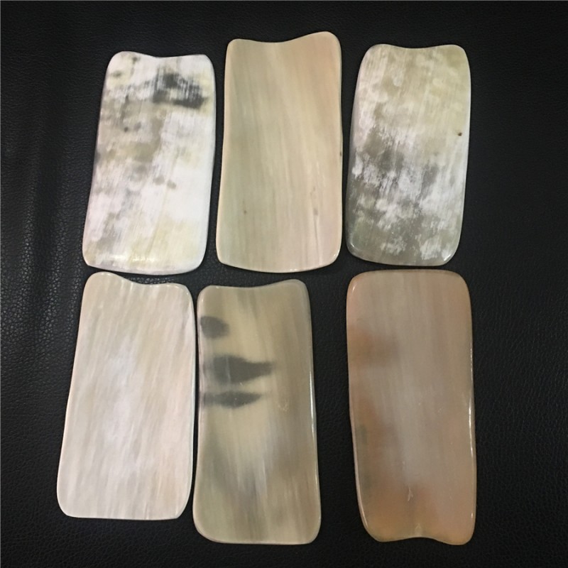 批發非洲犛牛角刮痧片刮痧板 按摩刮痧美容黃牛角刮痧片牛角梳子工廠,批發,進口,代購