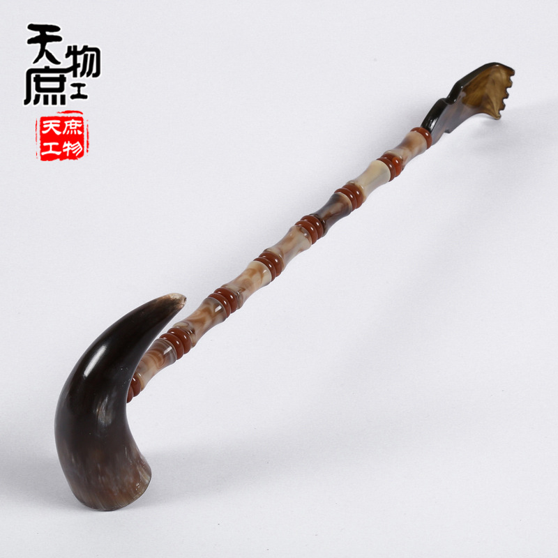 清倉處理 天然牛角不求人癢癢撓牛角大錘頭樹脂桿工廠,批發,進口,代購