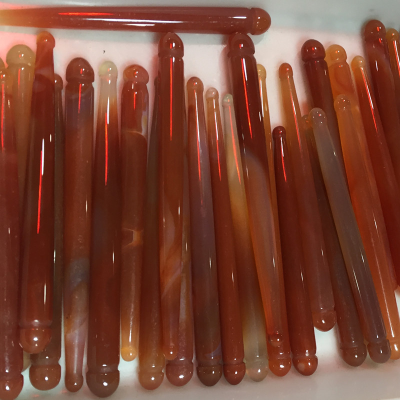 玉石批發按摩健身器材經絡棒天然瑪瑙批發按摩棒美容院批發養顏工廠,批發,進口,代購