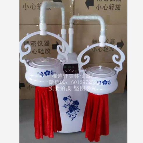 艾灸機器雙頭立式無煙懸灸機艾灸架溫控純銅艾灸機養生館專用廠傢工廠,批發,進口,代購