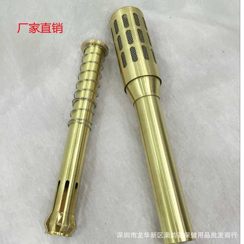 正品護理保健按摩溫灸棒 經絡養生器材 特大身體艾灸美容銅灸棒工廠,批發,進口,代購