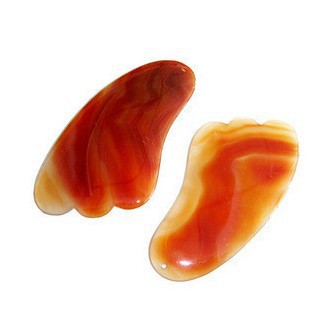 【廠傢直銷】天然瑪瑙刮痧板刮痧片羊角形刮痧板美體瘦臉排毒工廠,批發,進口,代購