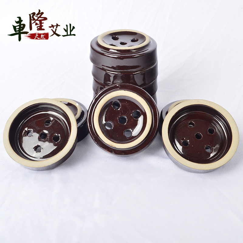 精品陶瓷灸器廠傢直銷新款五行梅花灸器保健養生艾塔專用艾灸器具工廠,批發,進口,代購