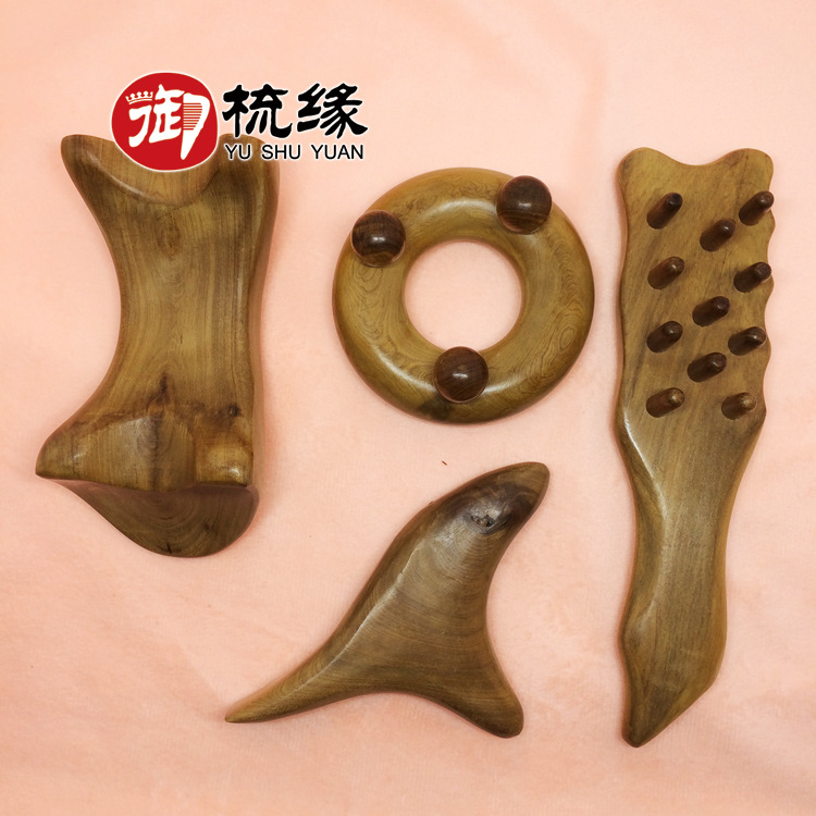 廠傢地攤旅遊天然正品經絡保健點穴美容手工藝禮品綠檀木l按摩車工廠,批發,進口,代購