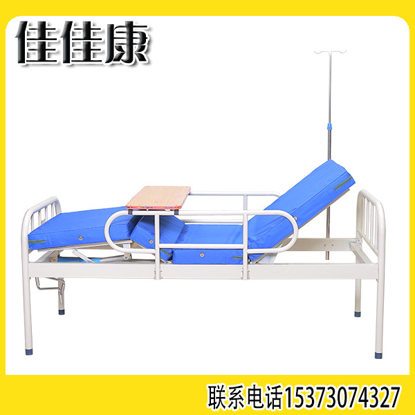 噴塑床頭雙搖床 手搖床 護理用床 老人用床 癱瘓病人用床工廠,批發,進口,代購