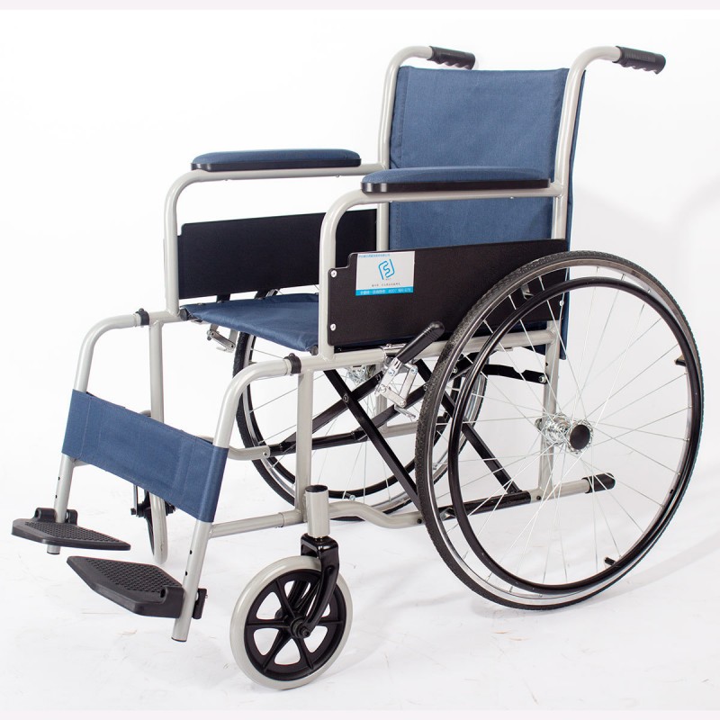 福仕得經濟輪椅車老年人輪椅鋼製手動輪椅批發・進口・工廠・代買・代購