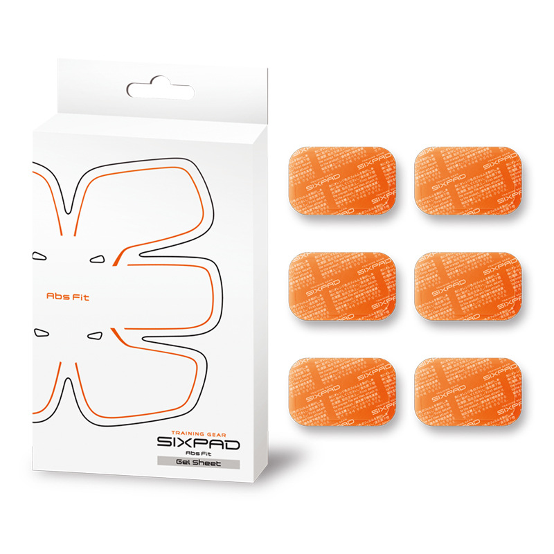 MTG SIXPAD/希柯斯帕德 Abs Fit 專用啫哩貼（腹部專用）6片裝工廠,批發,進口,代購