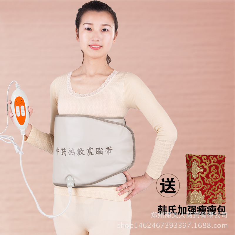 懶人瘦身腰帶加熱按摩腰帶甩脂機抖抖機腰帶美體瘦身器具一件代發工廠,批發,進口,代購