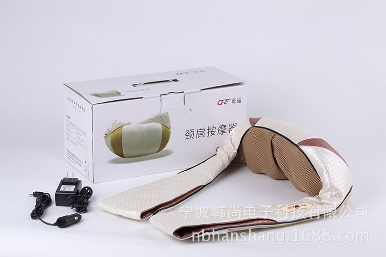 廠傢熱銷 乾福按摩器  按摩披肩 頸椎按摩 揉捏披肩 做工精細工廠,批發,進口,代購