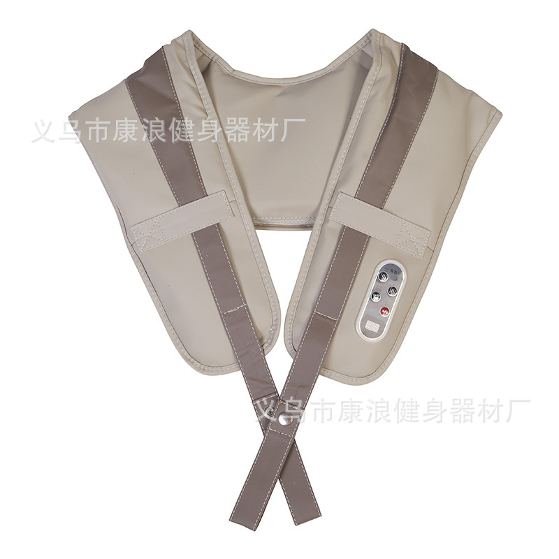 多功能電動頸椎按摩器頸部腰部振動捶打按摩披肩電動肩背按摩器工廠,批發,進口,代購