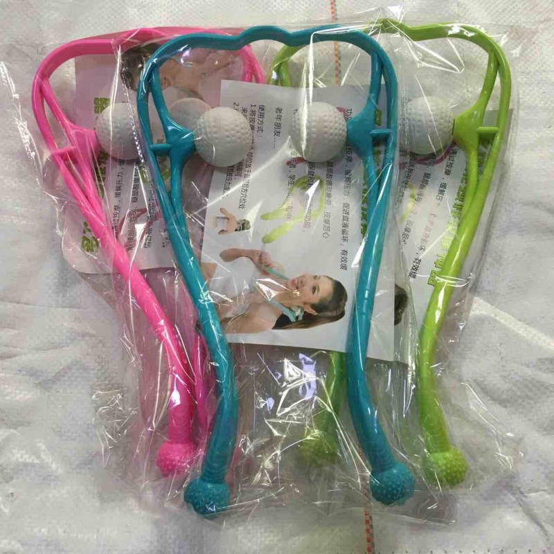 手動頸椎按摩器 新款 塑料頸椎按摩器 手動 多功能腰頸椎按摩器批發・進口・工廠・代買・代購