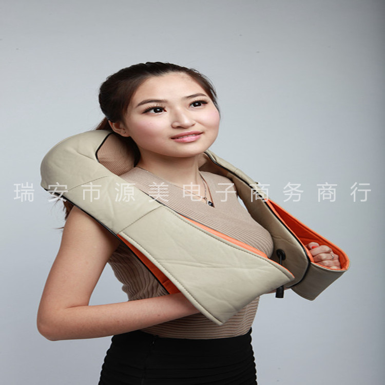 正品 美耐舒3D揉捏按摩披肩電動 全身按摩器披肩揉捏加熱頸部腰部工廠,批發,進口,代購