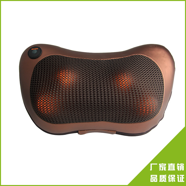 供應多功能傢用車載按摩枕頭 腰背按摩器頸椎頸部腰部肩部靠墊批發・進口・工廠・代買・代購