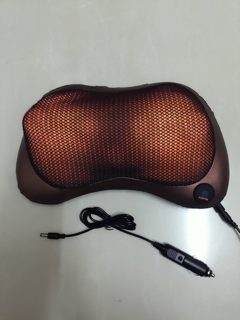 正品按摩枕頭頸椎電動頸部全身腰部肩部按摩器多功能車載傢用靠墊工廠,批發,進口,代購