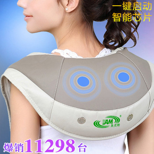 廠傢正品奧美特肩部頸椎捶打背背捶 肩頸按摩機器按摩披肩按摩器批發・進口・工廠・代買・代購