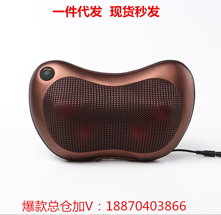 廠傢直銷 車載傢用按摩枕 智能車載按摩器 頸椎按摩枕 母親節禮物批發・進口・工廠・代買・代購
