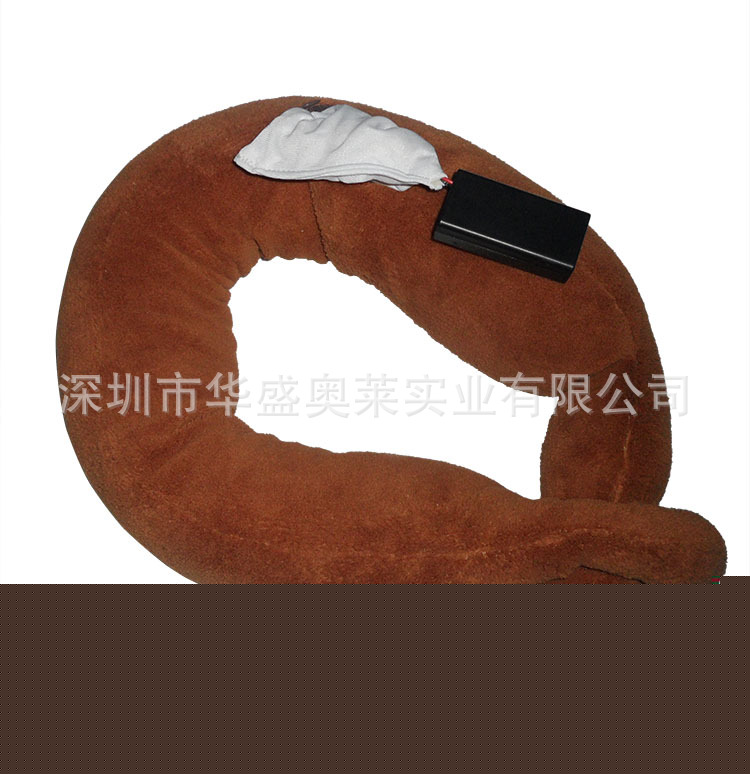 按摩圍脖  珊瑚絨 記憶棉 電動按摩枕按摩器 出口產品定製廠傢批發・進口・工廠・代買・代購
