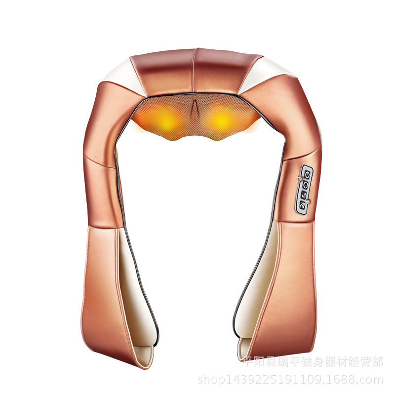 廠傢批發 4個鍵車載按摩披肩全身多功能揉捏披肩 頸背部按摩器工廠,批發,進口,代購