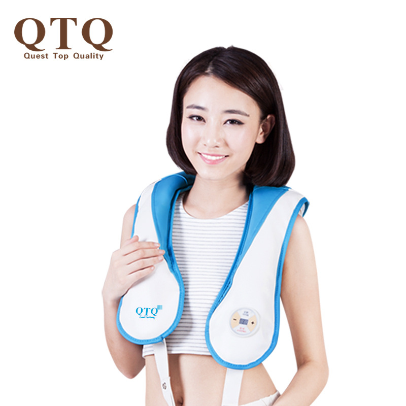 QTQ正品按摩披肩 頸椎按摩器 頸部腰部肩部 肩頸捶打 頸肩樂肩帶工廠,批發,進口,代購